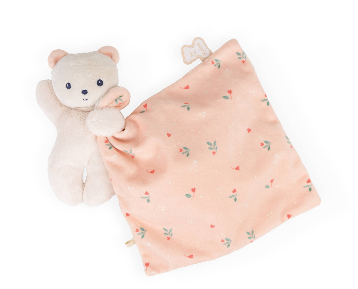 Comforting blanket | Bear | Peach | Doudou | Ages 0+