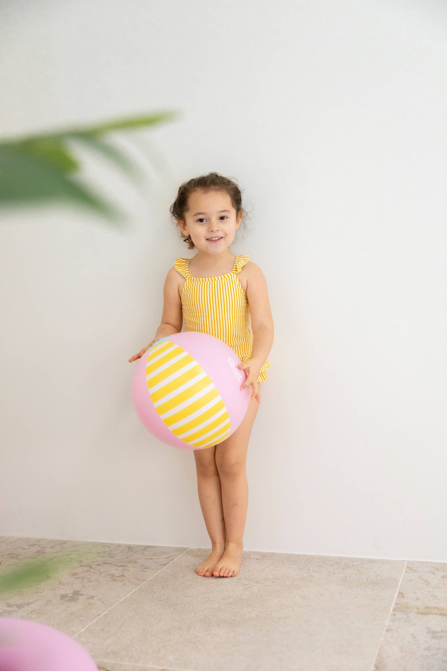 Quut Beach Ball - 12 inch - Garden Green