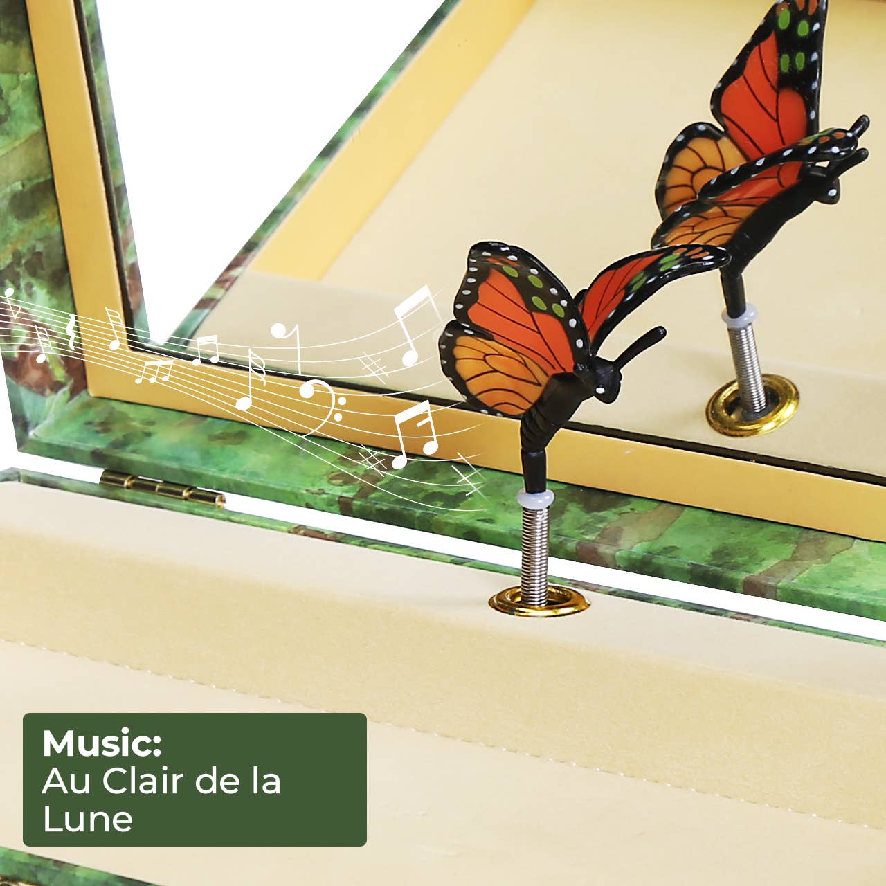 Papillon Butterfly Music Box