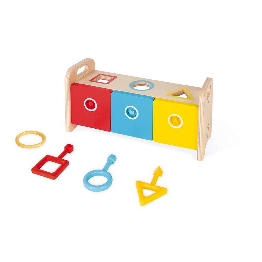 Essential | Shape Sorter Box With Keys | Early Learning Toys
