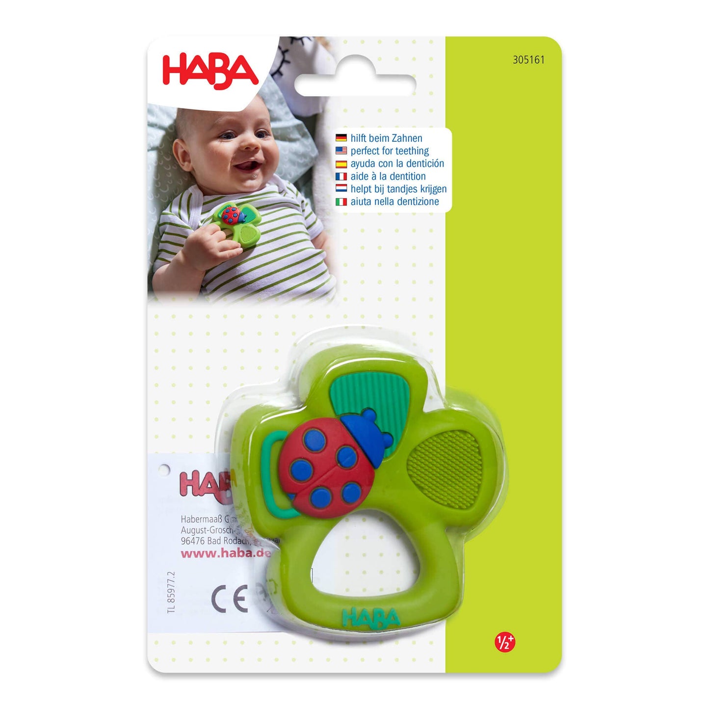 Shamrock Silicone Teether