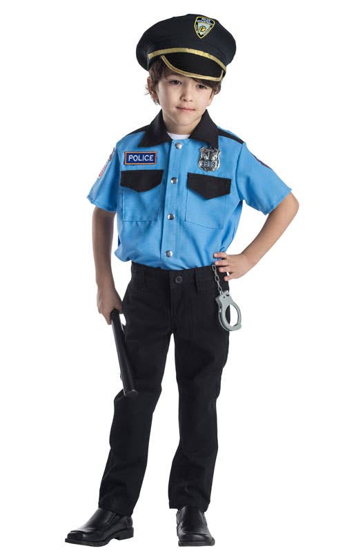 Police Chief Role Play  Costume Set: Ages 3-6