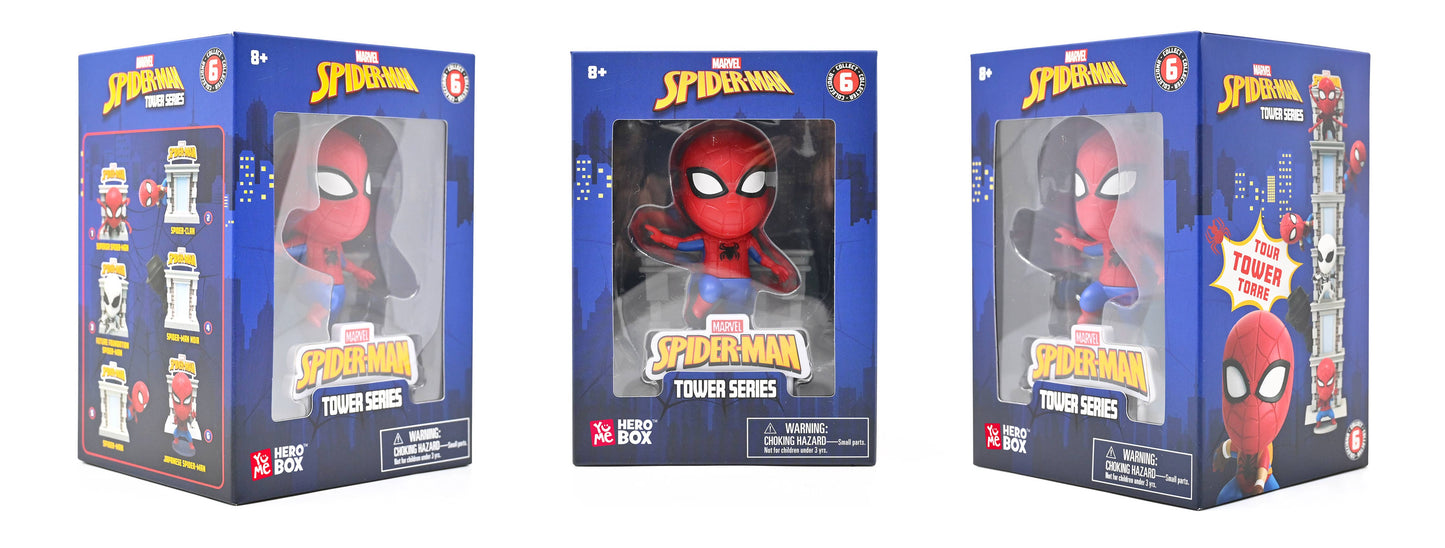 Marvel Spider-Man Tower Series Hero Box