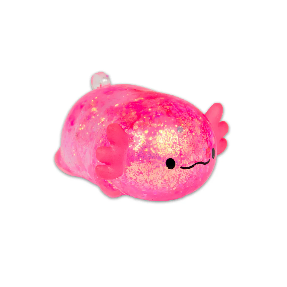 Scrunchems® Mini Sugar Axolotls Squishy Fidget Toy -3 Pcs