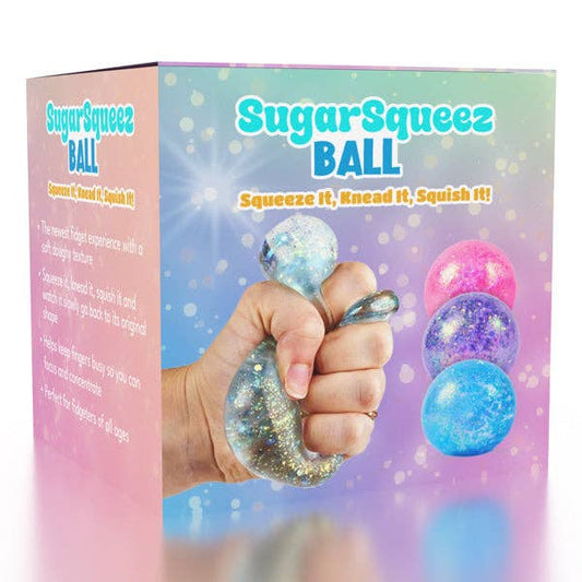 SugarSqueez Ball Squishy: Glitter