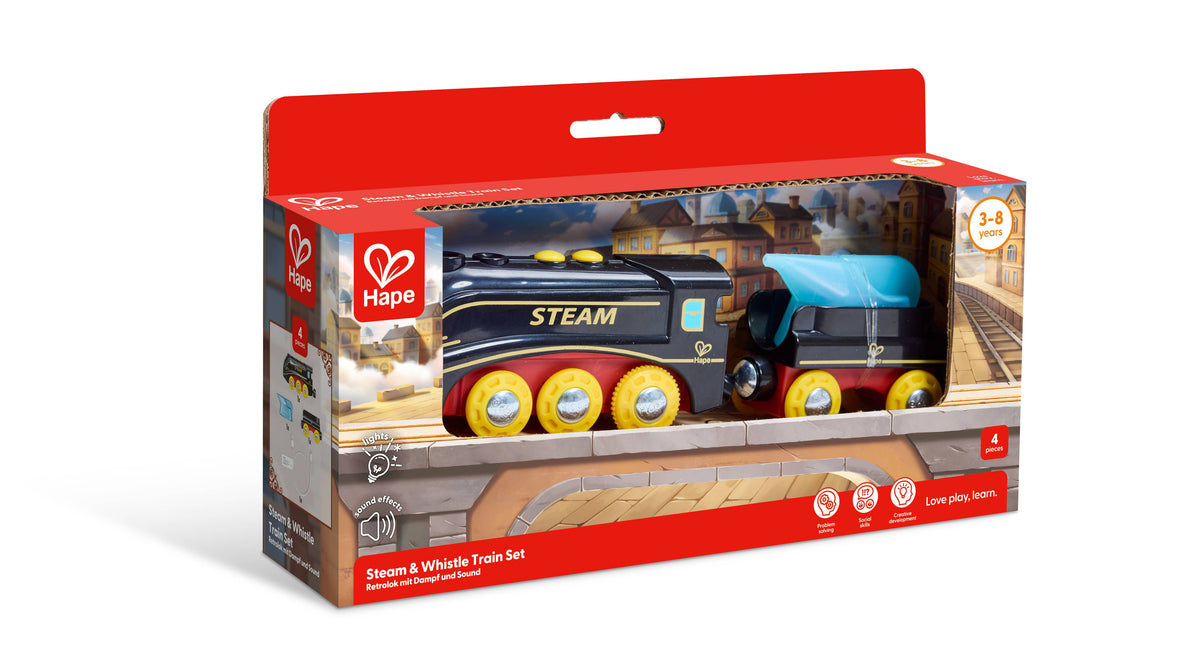Steam & Whistle Train Set