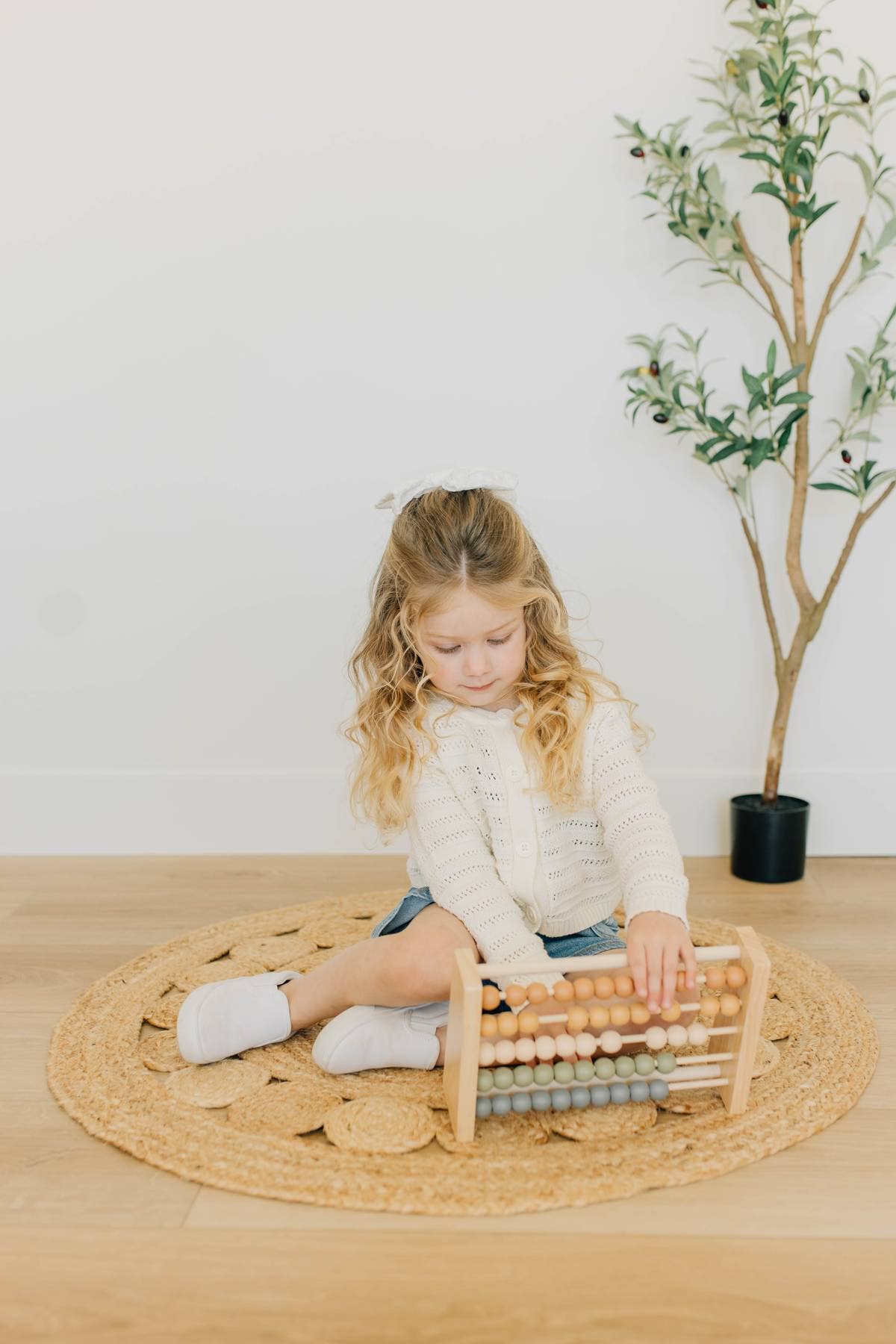Neutral Wooden Abacus