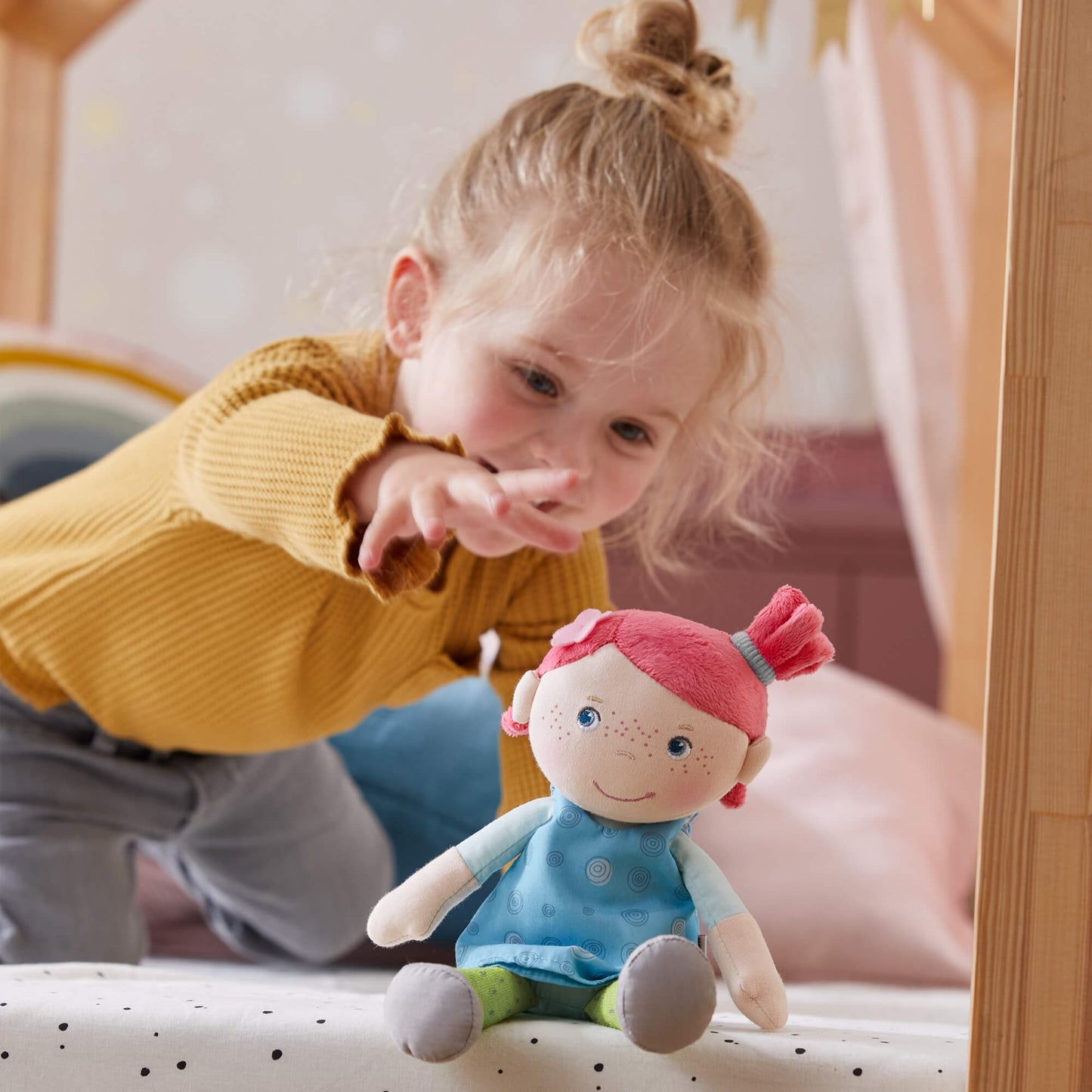 Snug Up Doll Philine - 10" Soft Cuddly Plush Baby Doll
