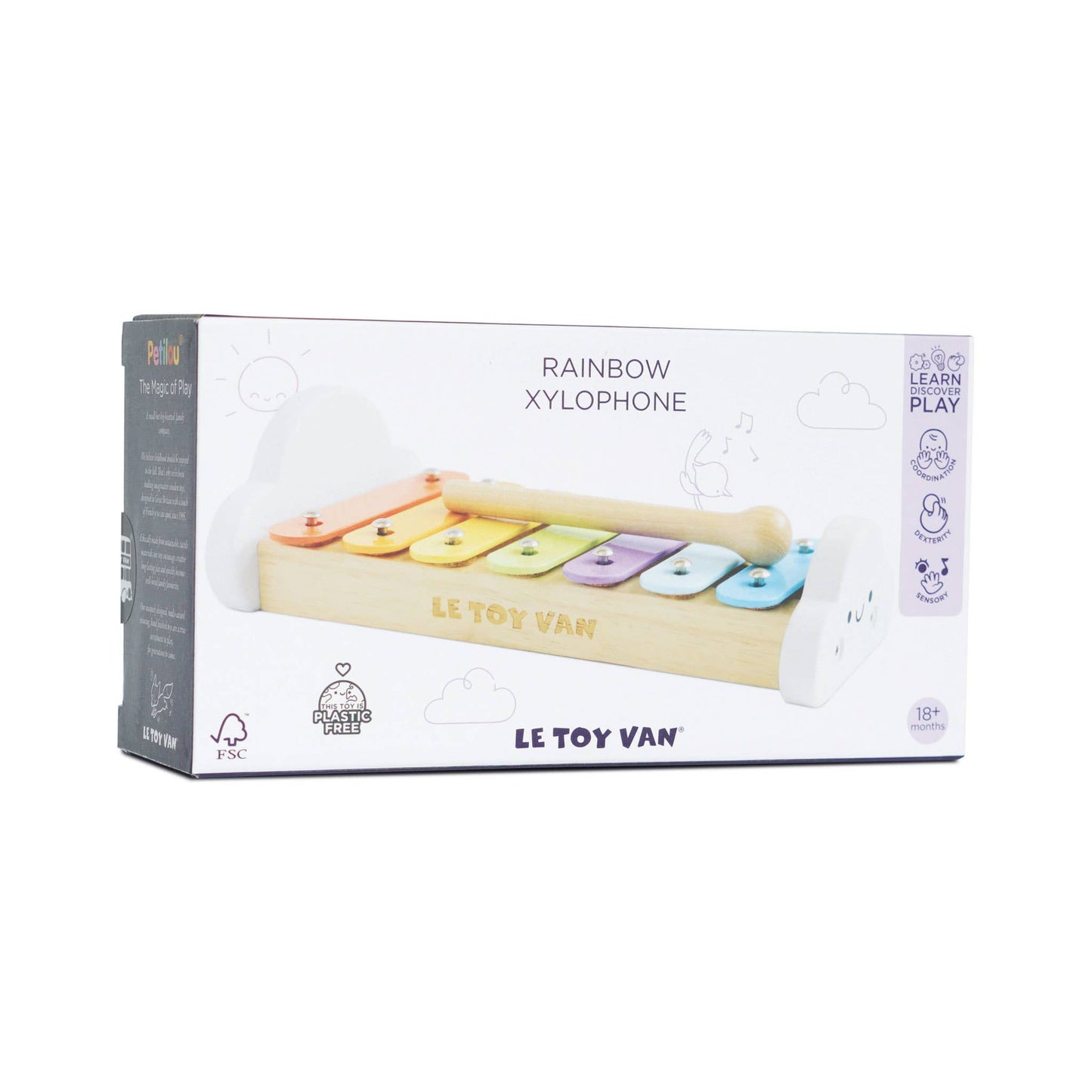 Rainbow Wooden Xylophone