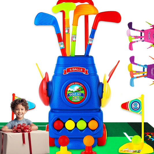 ToyVelt | Kids Golf Set: Pink