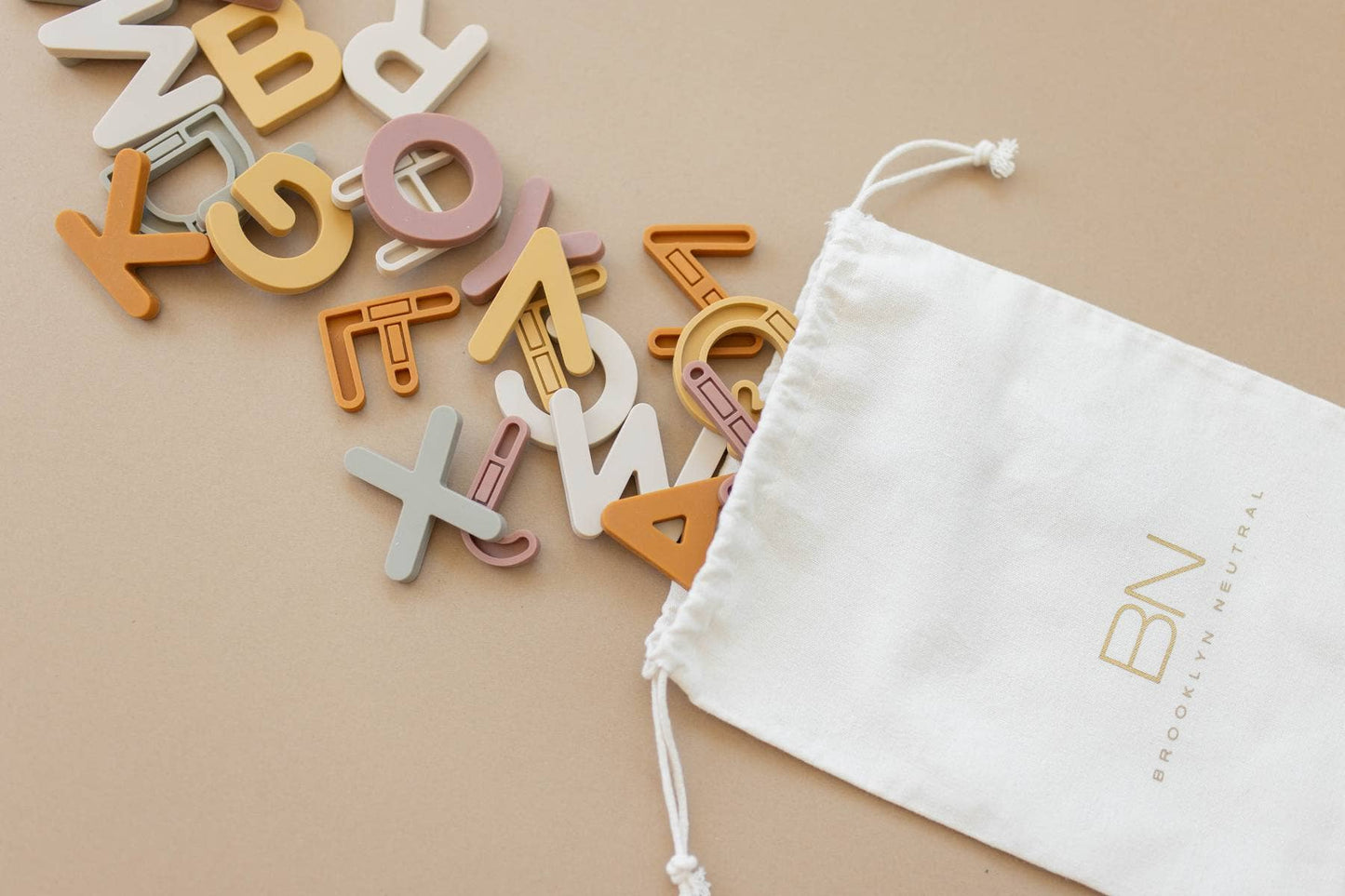 Silicone Alphabet Magnets 26 Piece Set