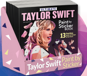 Taylor Swift Sticker Painting Activity Book