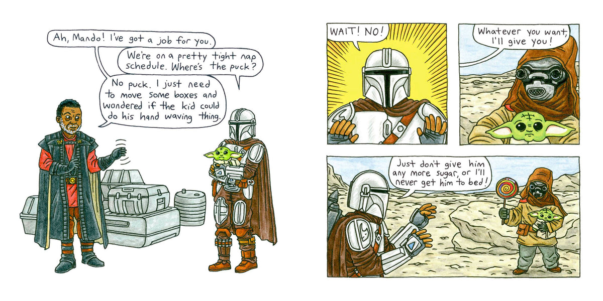 Star Wars The Mandalorian and Child