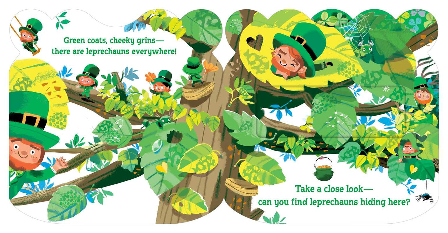Leprechauns Everywhere! by Yuli Yav: Board Books; 14 pages / English