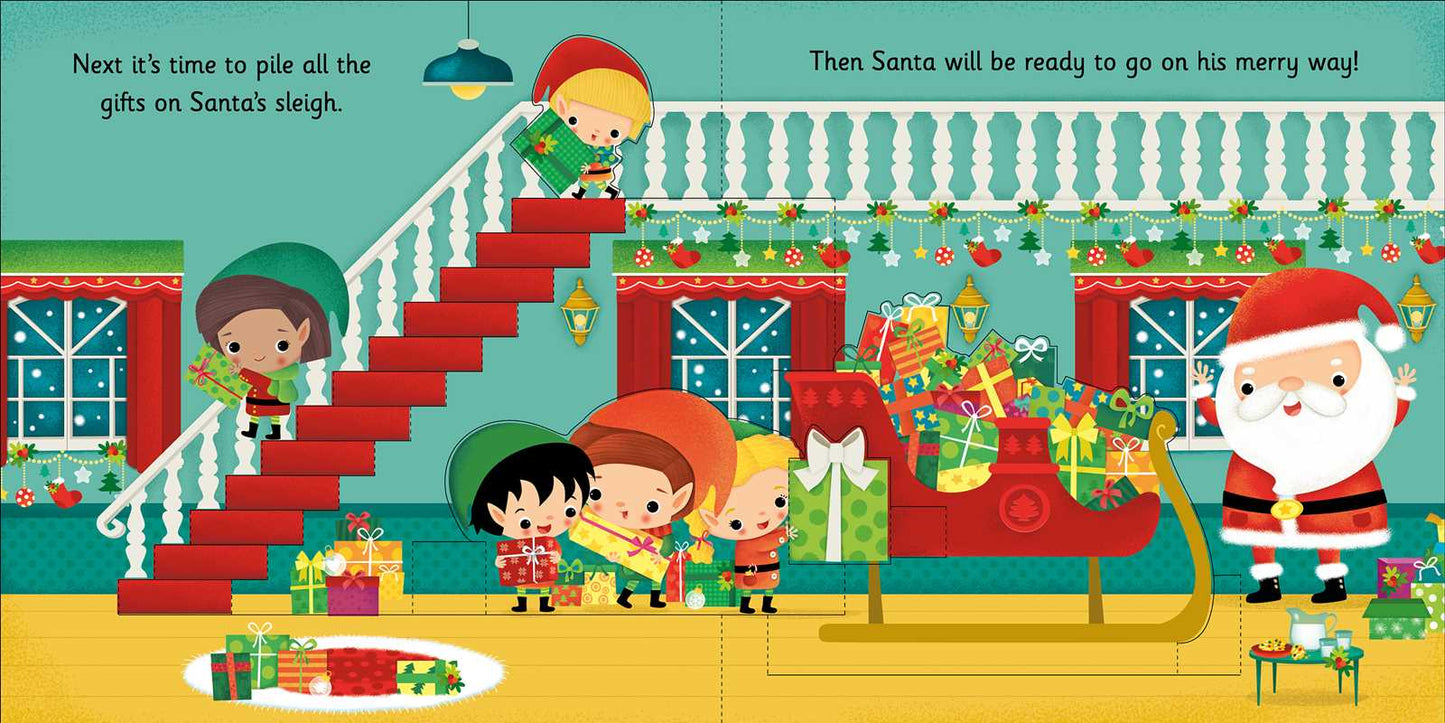 Let's Help Santa!: Pop-Up Book by: Hardcover; 6 pages / English