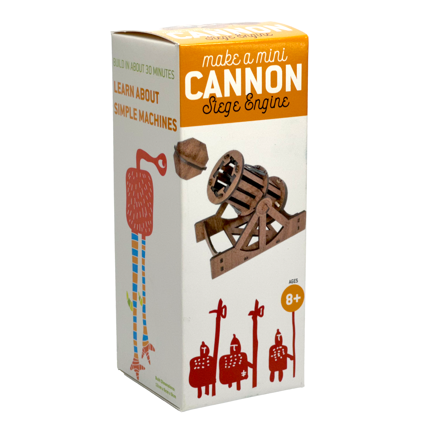 Mini Cannon : Wooden Engineering Model Building Kit