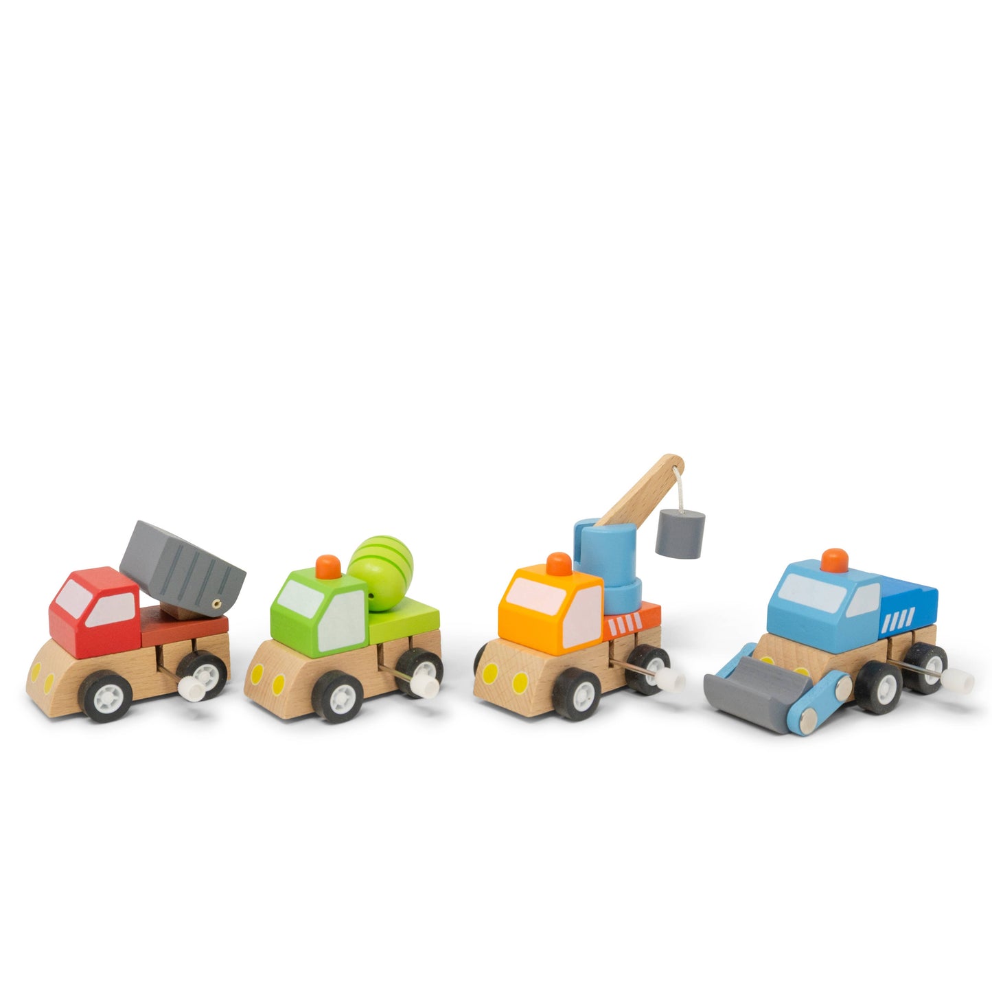 Construction Truck Wind-ups Refill - Set of 24