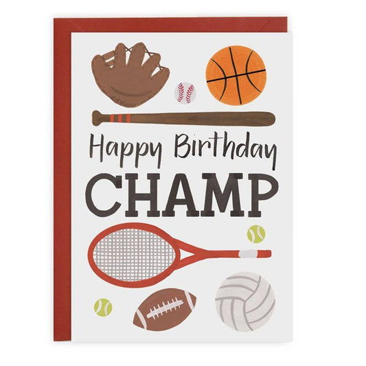 Champ - Birthday Card