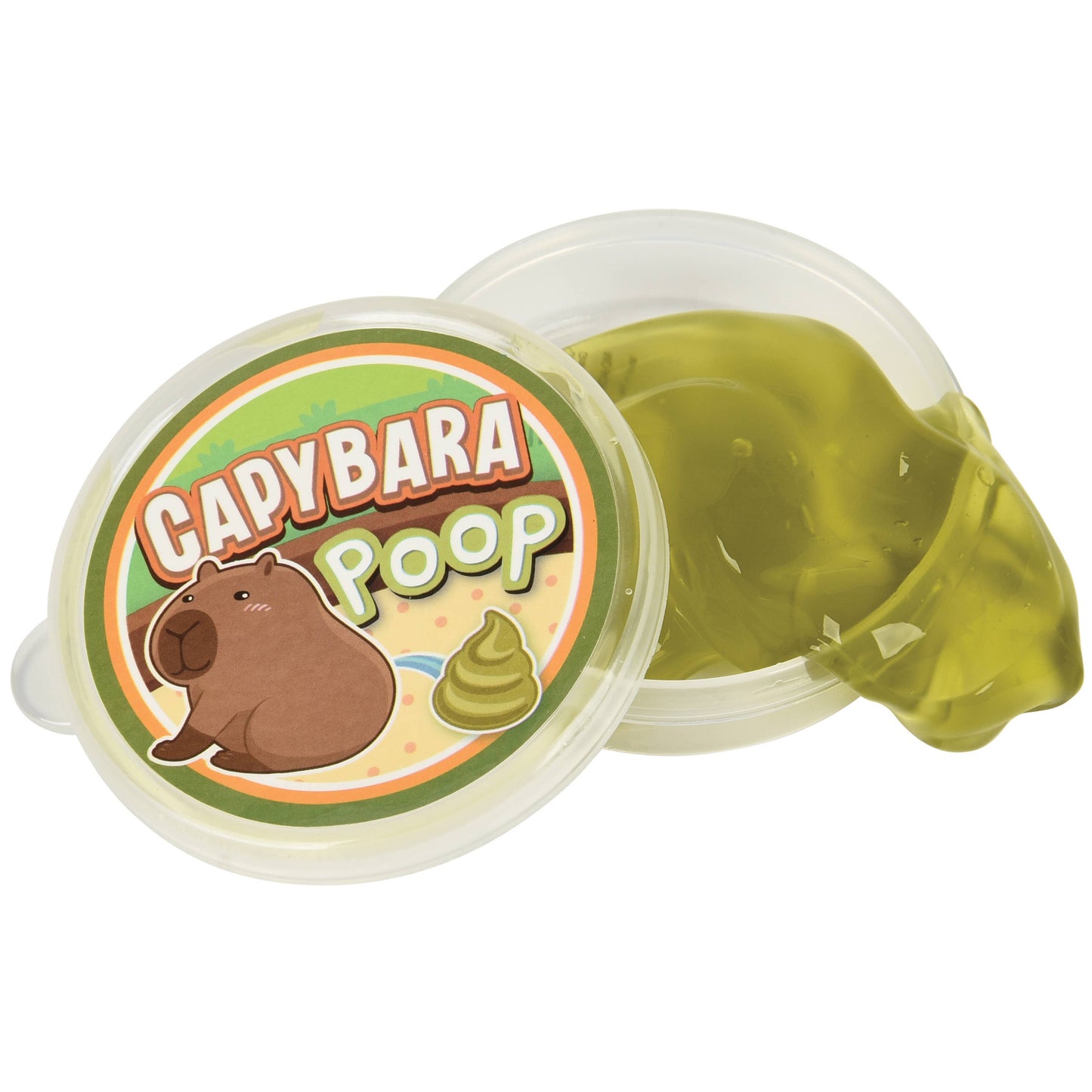 Capybara Poo Silly Putty 12-Unit Display