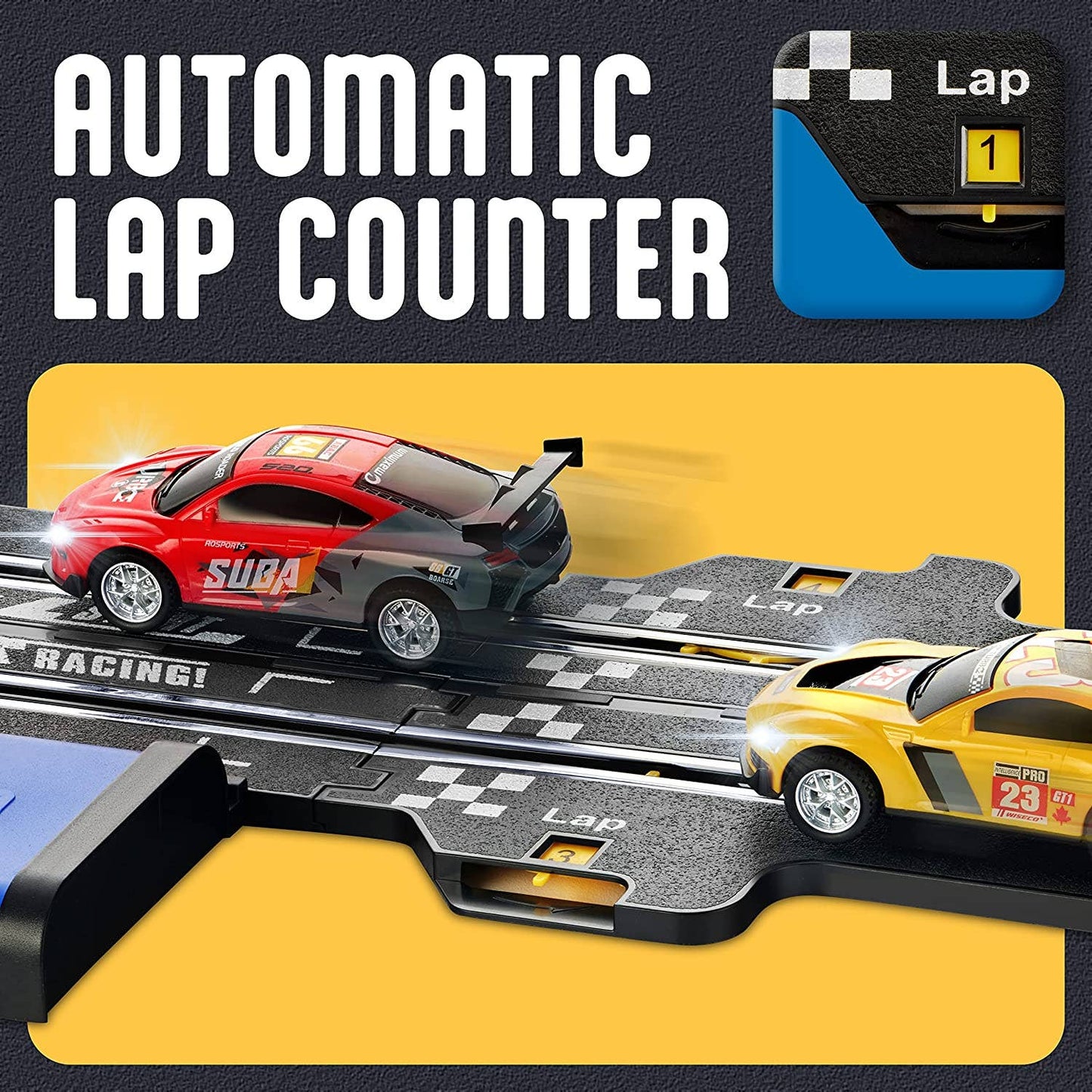 Slot Car Race Track Sets, Battery or Electric Race Car Track: Ultimate Track Master