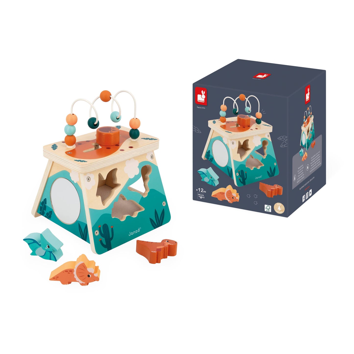 Janod - Dino Multi-Activity Volcano
