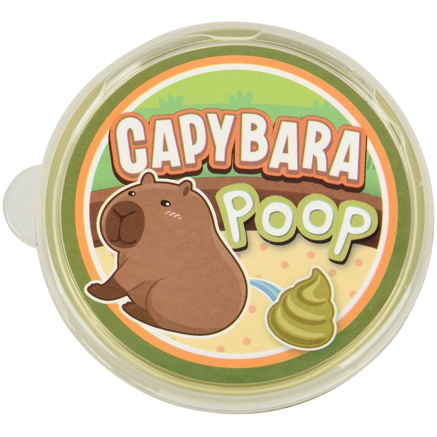 Capybara Poo Silly Putty 12-Unit Display