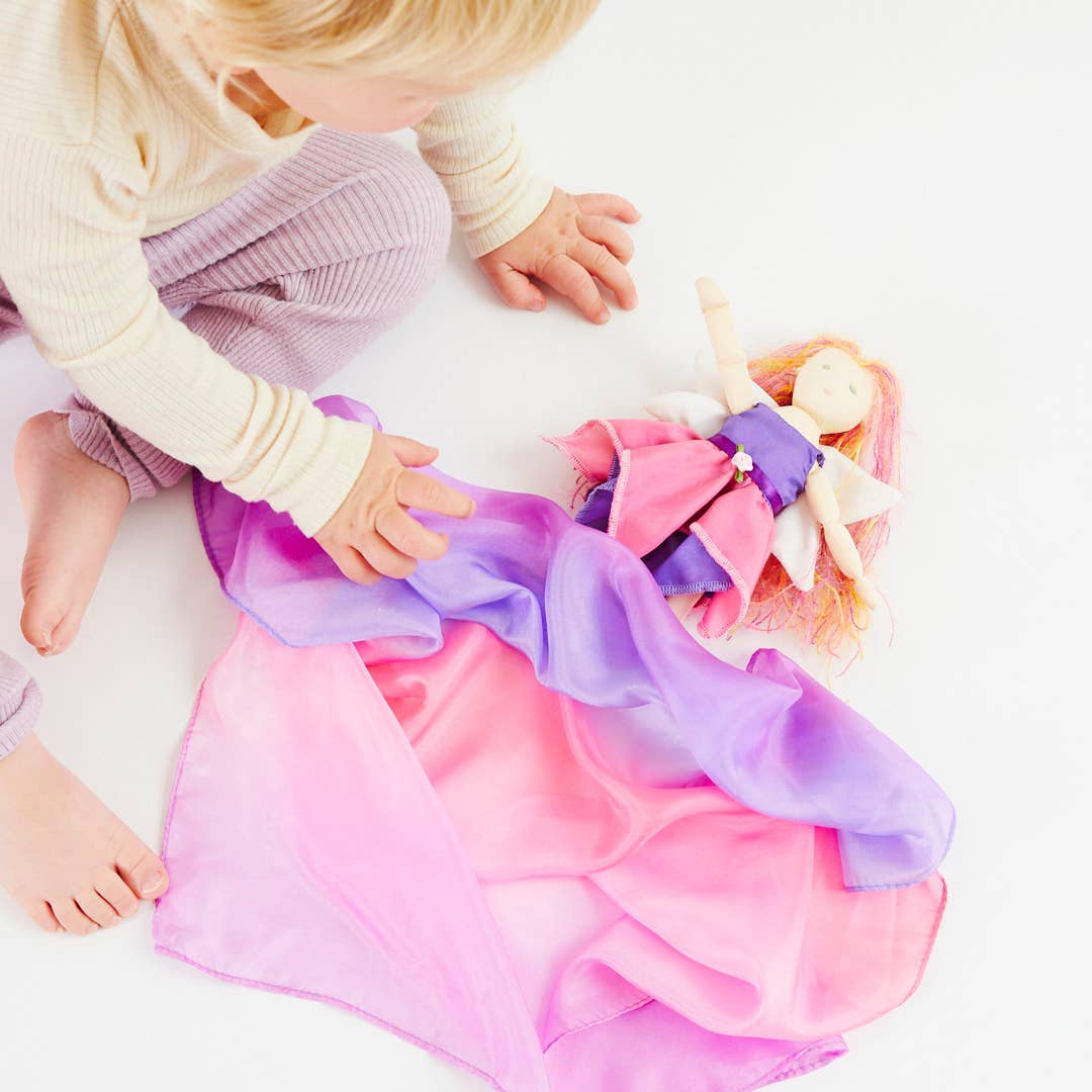 Mini Enchanted Playsilks: Rainbow