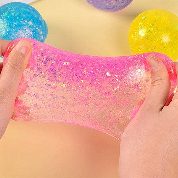 SugarSqueez Ball Squishy: Glitter