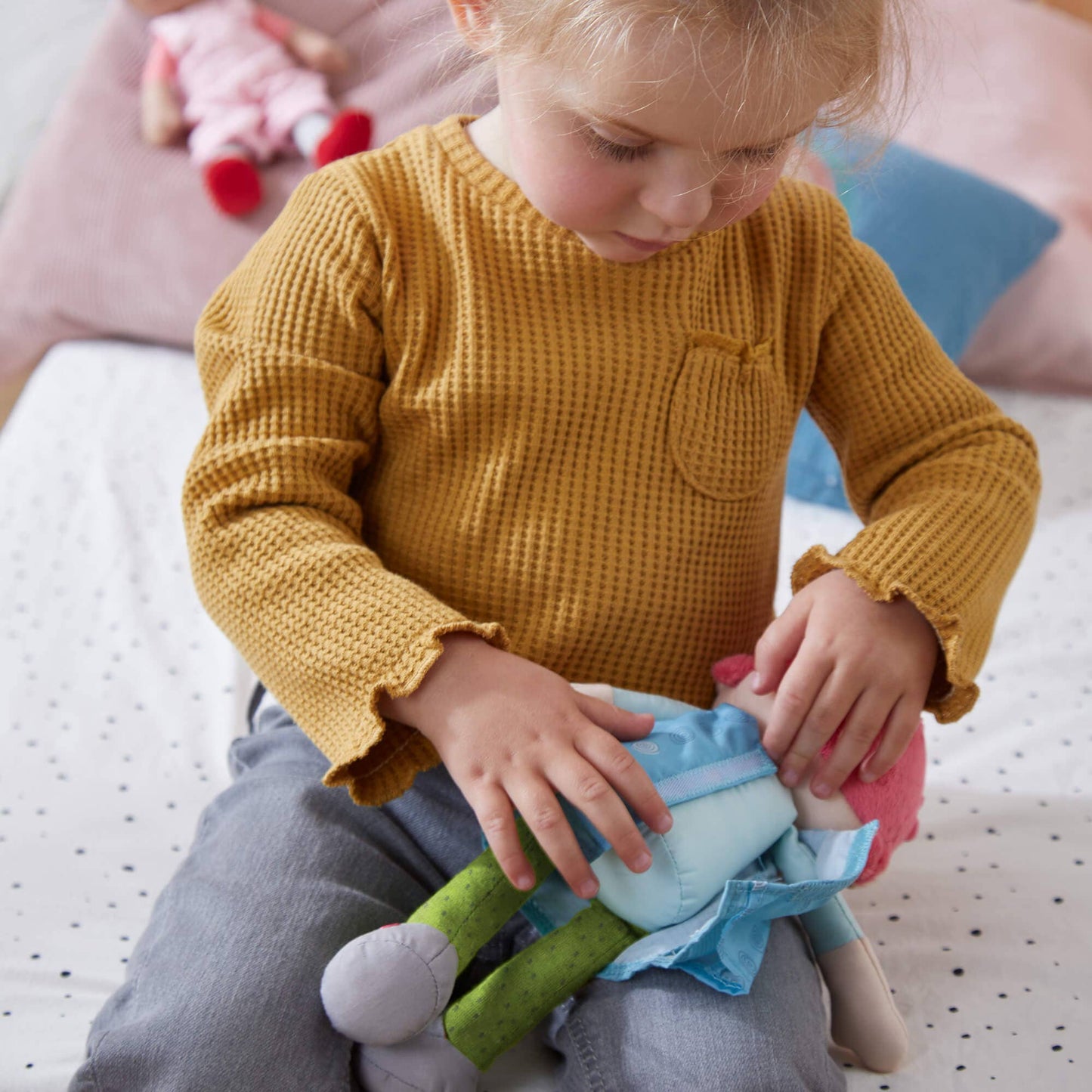Snug Up Doll Philine - 10" Soft Cuddly Plush Baby Doll
