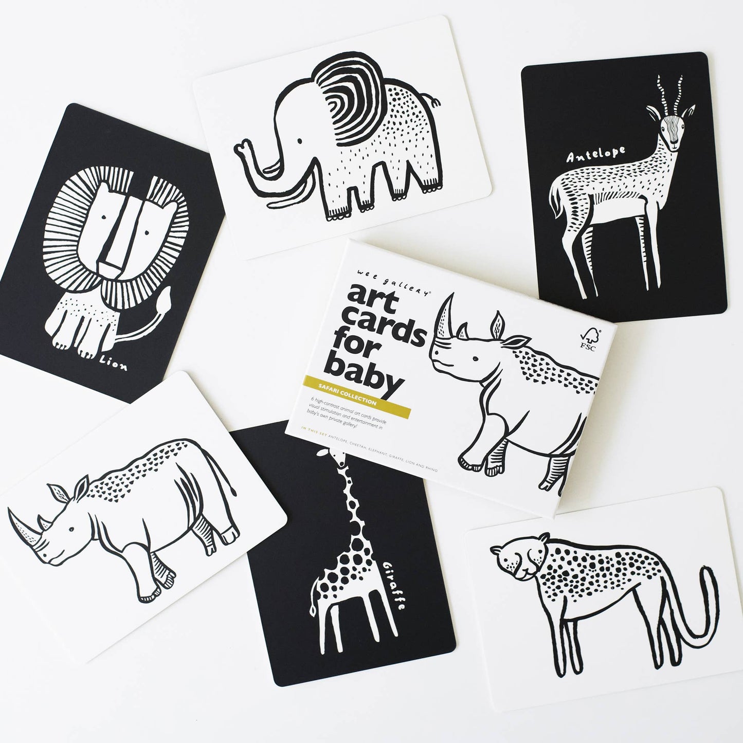 Art Cards for Baby - Safari