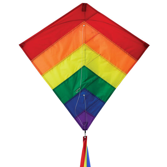 Rainbow Overlay 30" Diamond Kite