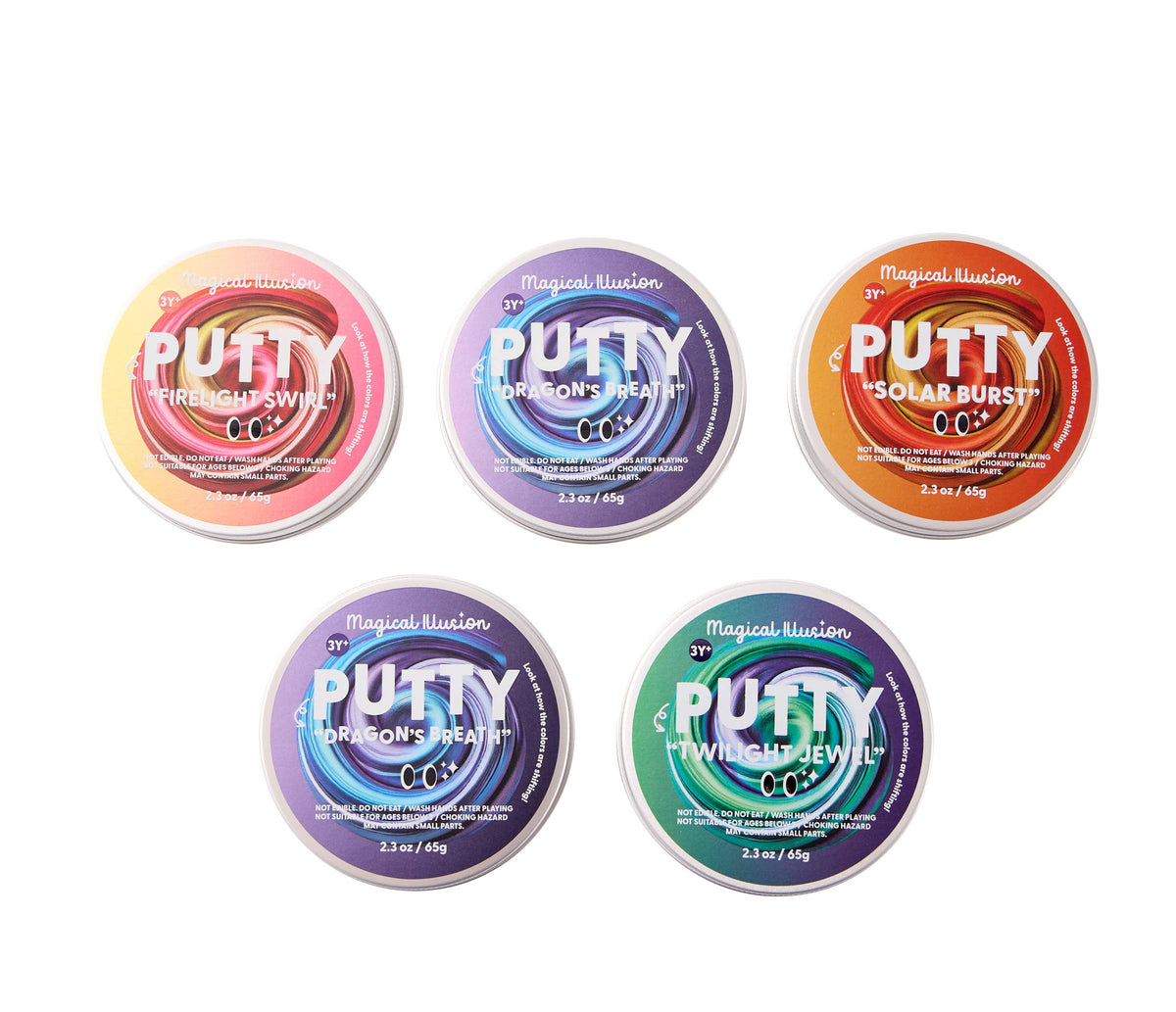 J'adore Magical Illusion Putty PDQ 16pcs
