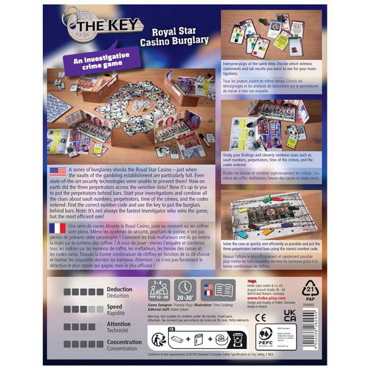 The Key: Royal Star Casino Burglary - Interactive Crime Game