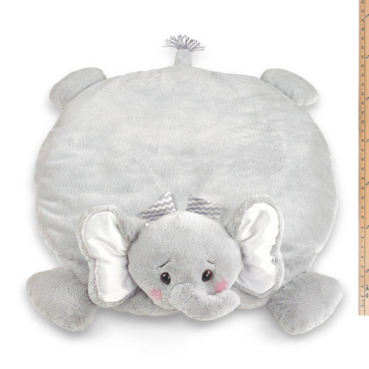 Lil' Spout Gray Elephant Belly Blanket
