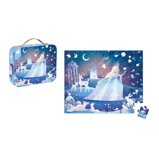 Suitcase Puzzle - Icy Enchantment - 54 Pieces