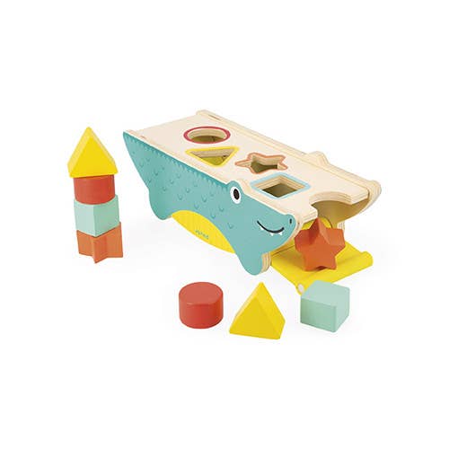 Tropik | Crocodile Shape Sorter | Hand-eye coordination