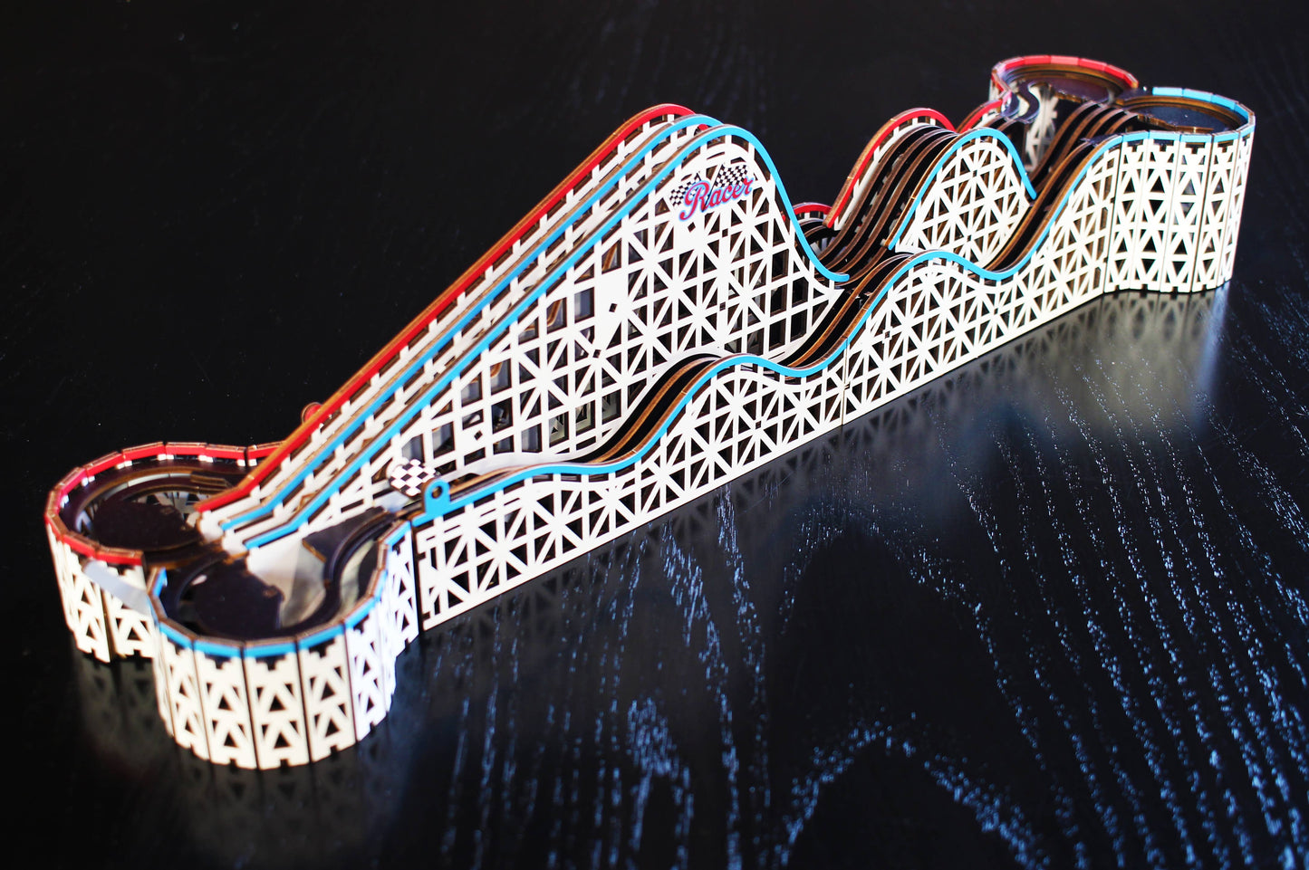 Racer Snap-Together Marble Roller Coaster