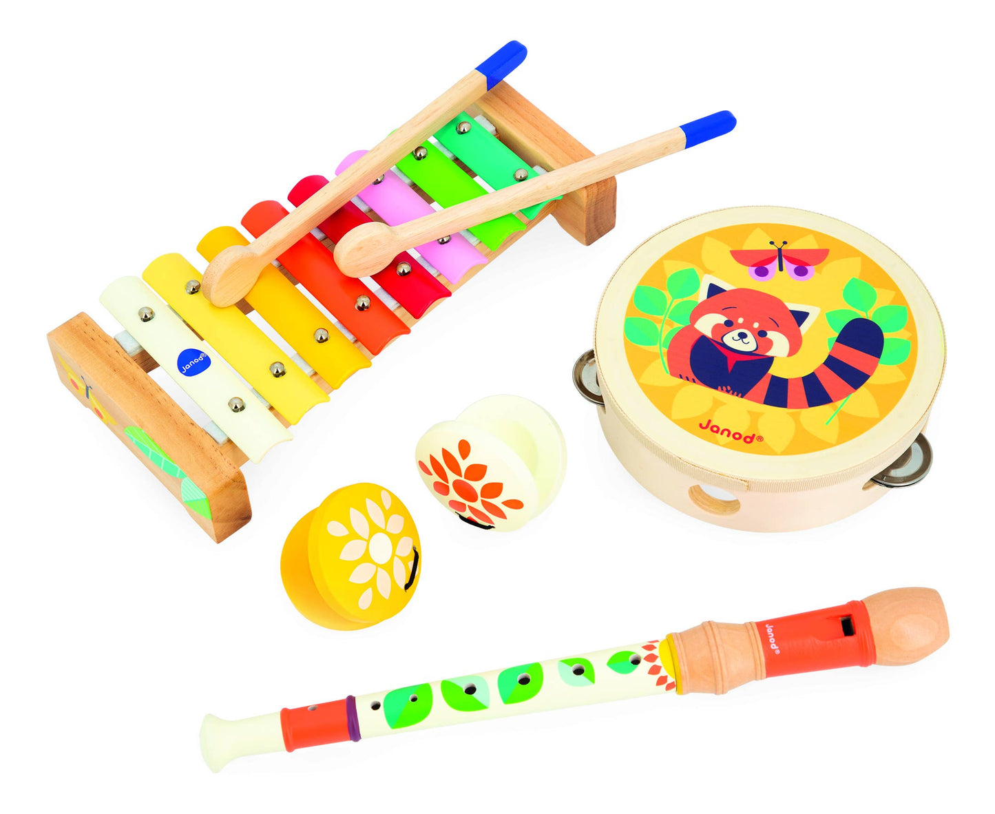 MUSICAL SET OF 4 INSTRUMENTS
