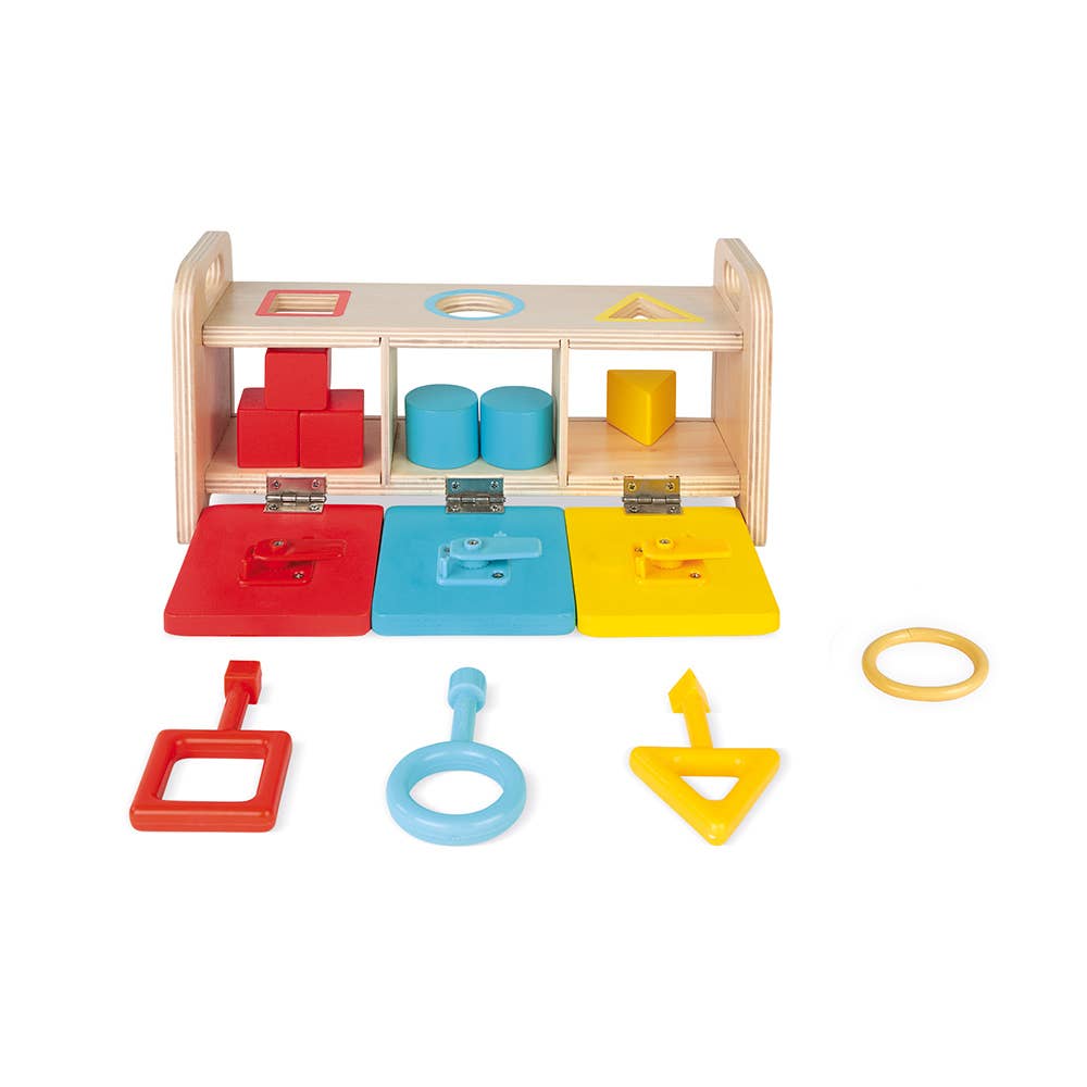 Essential | Shape Sorter Box With Keys | Early Learning Toys
