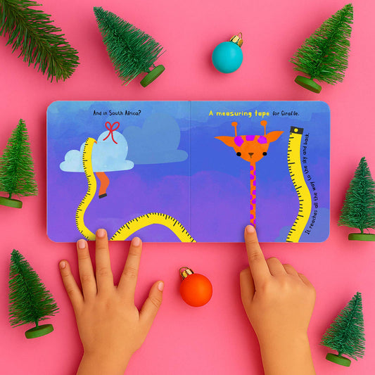 Santa's Busy Christmas | Christmas Board Book For Kids