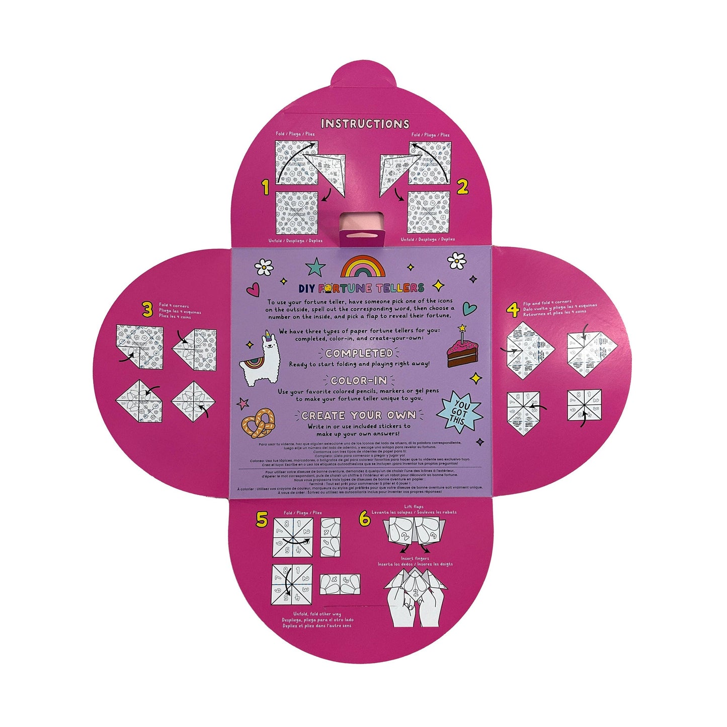 DIY Fortune Tellers - Set of 24 Designs