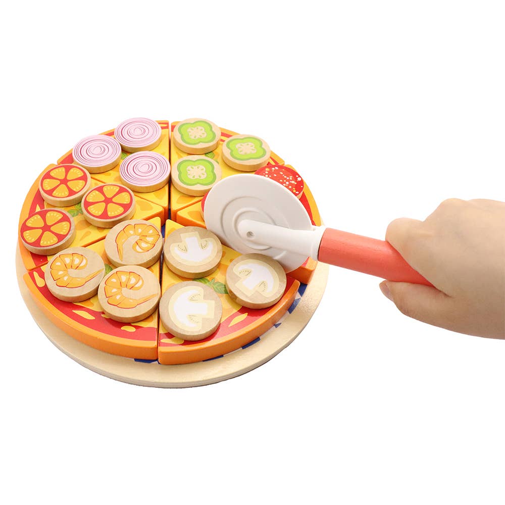 Leo & Friends 27-Piece Kid’s Pizza Toy Set