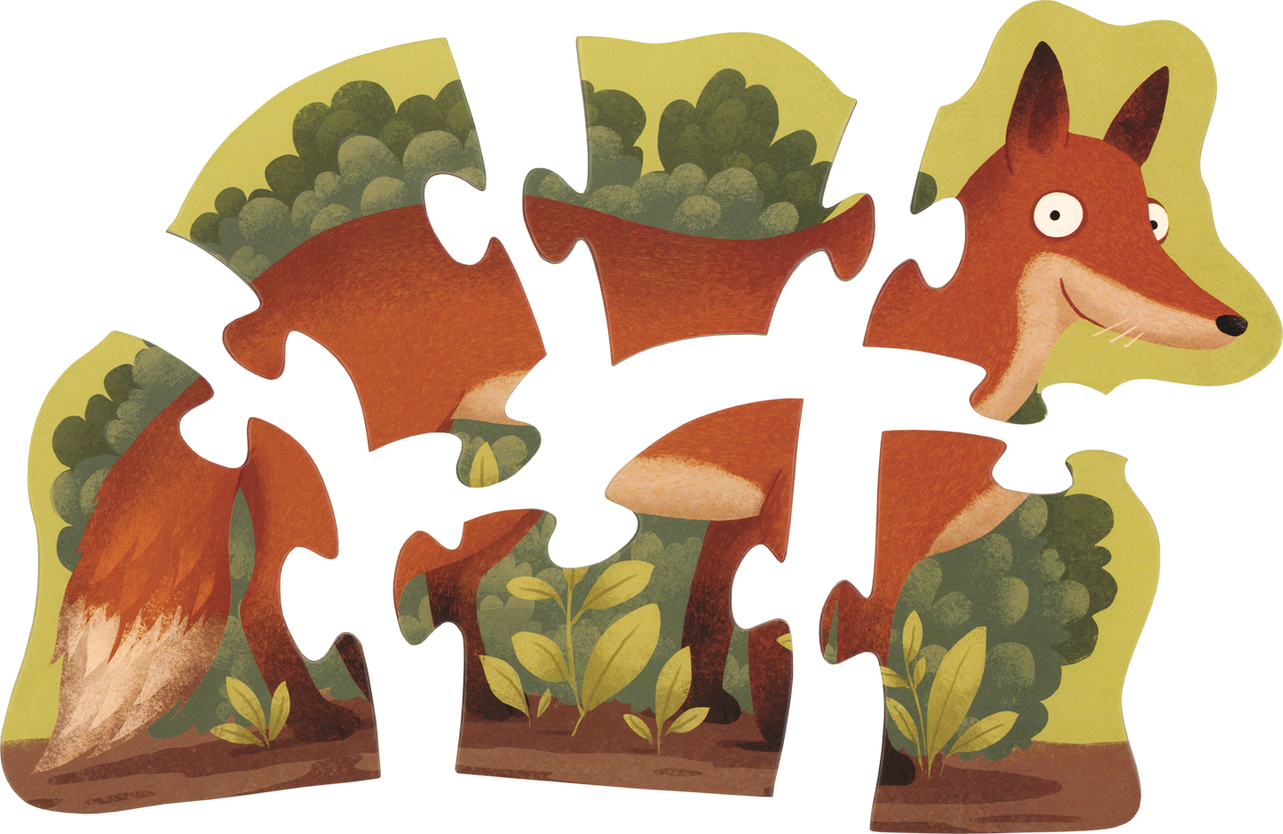 A Year in the Forest Puzzles: Forest Animals