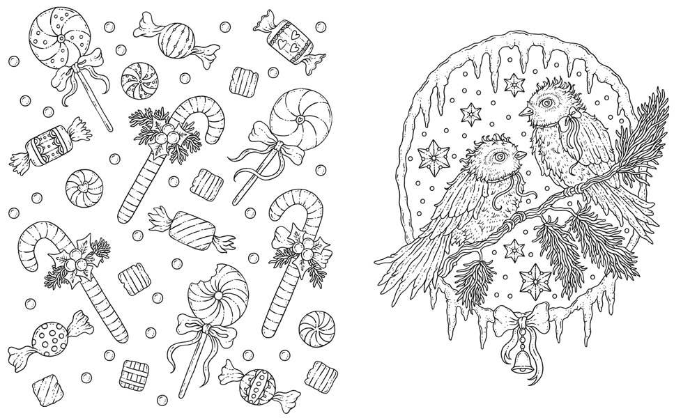 Merry Christmas Coloring Book