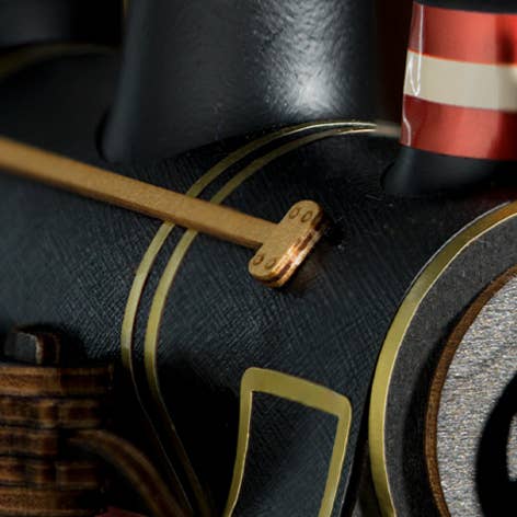 DIY Wooden Puzzle: Steam Journey