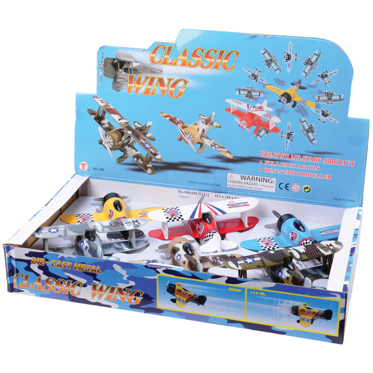 Classic Winged Die Cast Fighting Plane