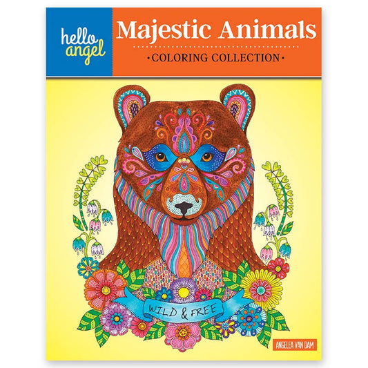 Coloring Book - Majestic Animals