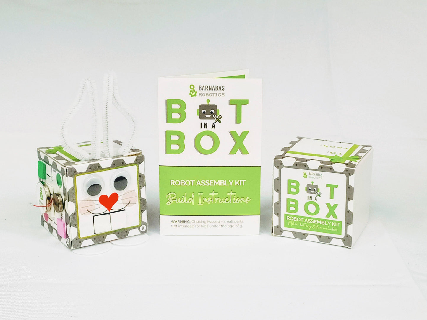 Bot In A Box Craft Robot | Stocking Stuffer | Party Favor: 4-Pack / Classic Edition