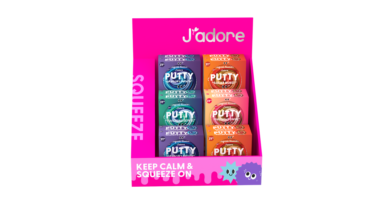 J'adore Magical Illusion Putty PDQ 16pcs