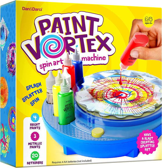 Spin Art Machine Kit - Paint Vortex Station Center